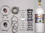 Nitrous Oxide System, Wet, 50-200 hp, 10 lb. Bottle, Orange, TFS R-Series I